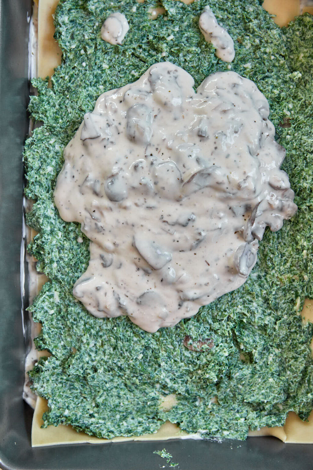 Ajouter sauce champignons